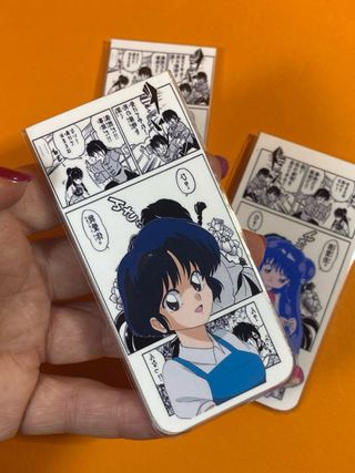 4 magnet bookmarks ranma 1/2 