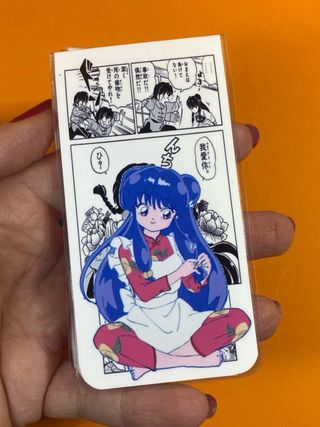 4 magnet bookmarks ranma 1/2 