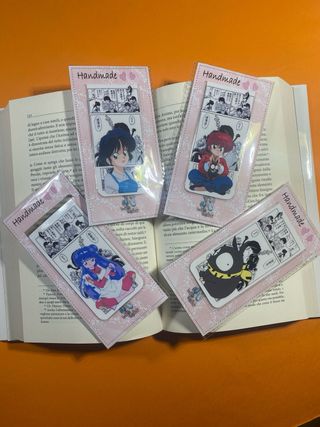 4 magnet bookmarks ranma 1/2 