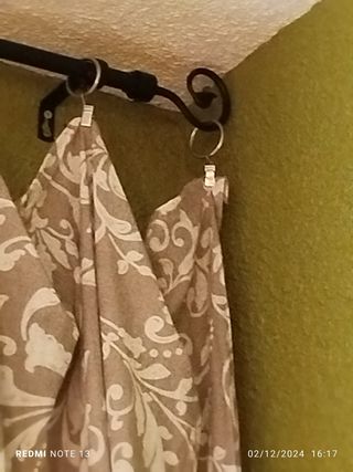 Telas de Ikea  gris/ blanco