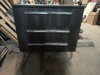 Mueble de baño y espejo