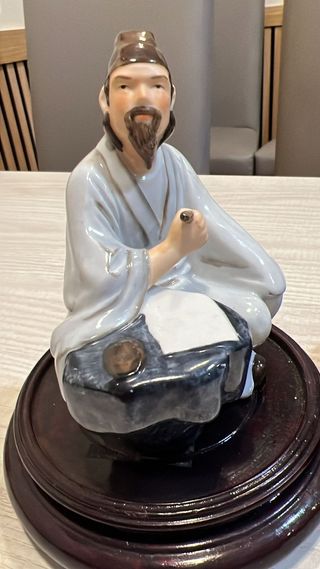 PAREJA FIGURAS PORCELANA MAESTROS