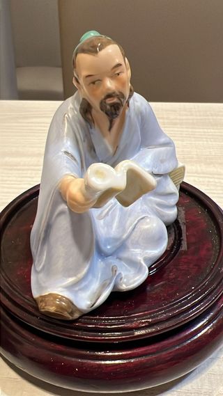 PAREJA FIGURAS PORCELANA MAESTROS