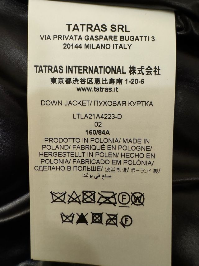 Chaqueta negra mujer Tatras