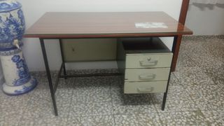 Mesa oficina metálica vintage