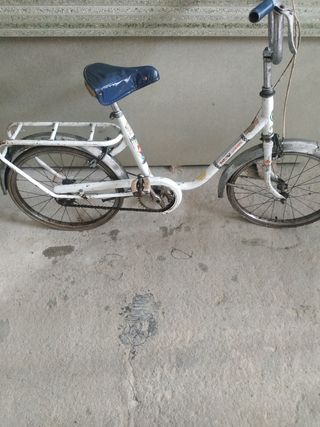 Bicicleta antigua marca rabasa derbi