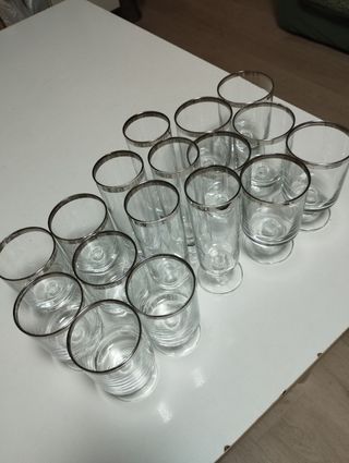 Set bicchieri vintage