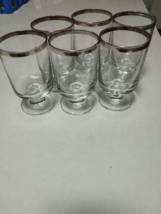 Set bicchieri vintage