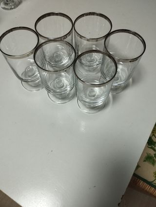 Set bicchieri vintage