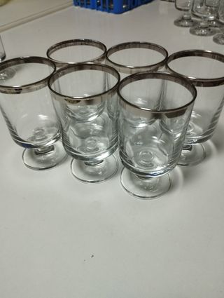 Set bicchieri vintage