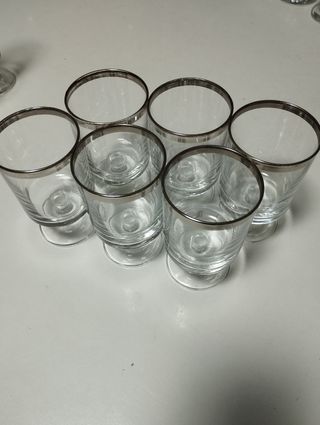 Set bicchieri vintage