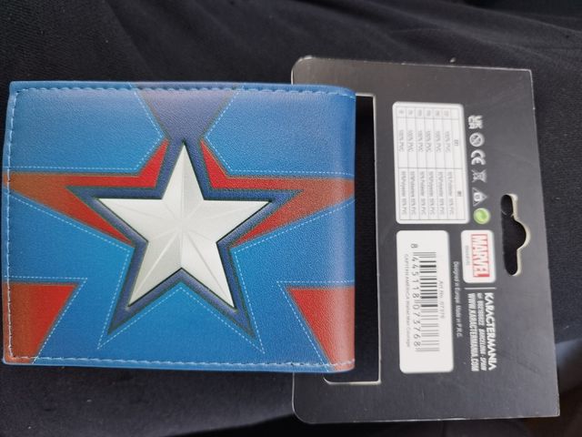 Cartera Marvel Capitán América