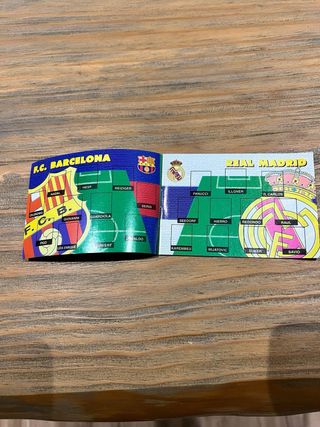 Album plancha chicles 98-99