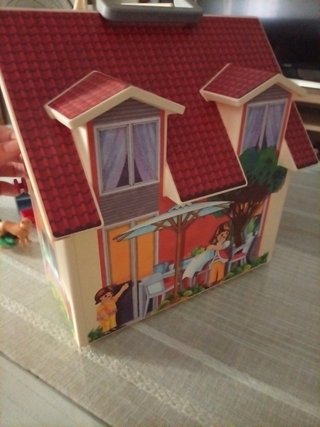 Casa de muñecas Playmobil maletín