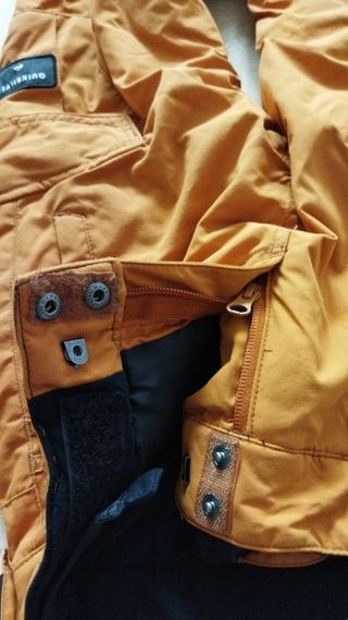 Pantalon Esqui Infantil Quicksilver Mostaza