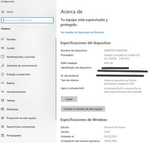 Portátil HP Pavilion G7 i5 17"