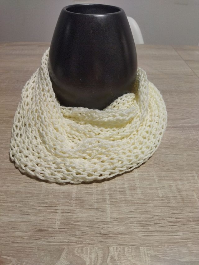 Bufanda infinito de lana de bebé muy suave