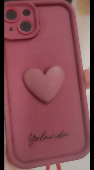 Funda para iPhone 13 burdeos y correa