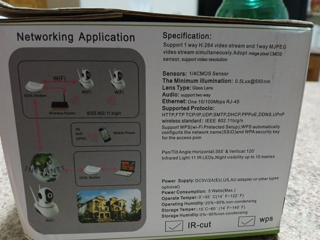 Telecamera per internet