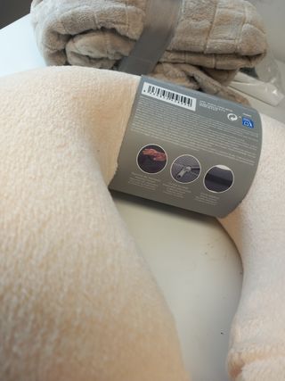 Pack 2 Manta terciopelo y cojin viscoE.Gratis