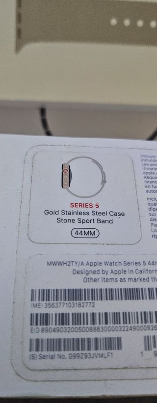 Apple watch s5 44mm