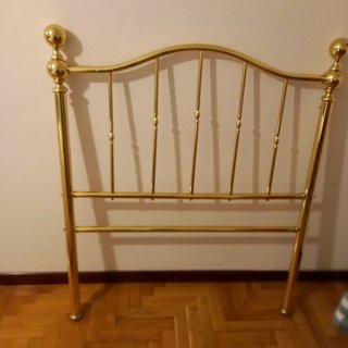 Cabecero dorado de 90