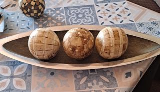 Centro mesa con bolas