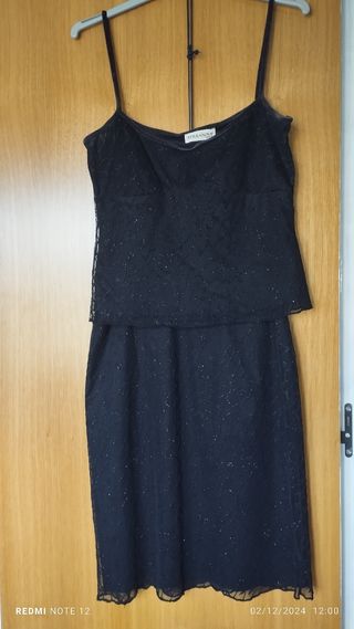 Conjunto de tul negro de Terranova 