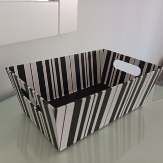 Cajita madera con etiqueta