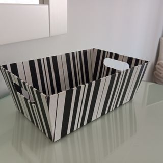 Cajita madera con etiqueta