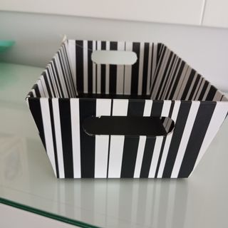 Cajita madera con etiqueta