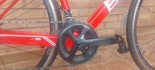 Bicicleta carretera carbono BMC como nueva