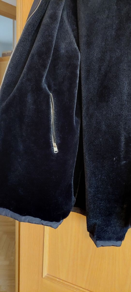 Abrigo mujer reversible