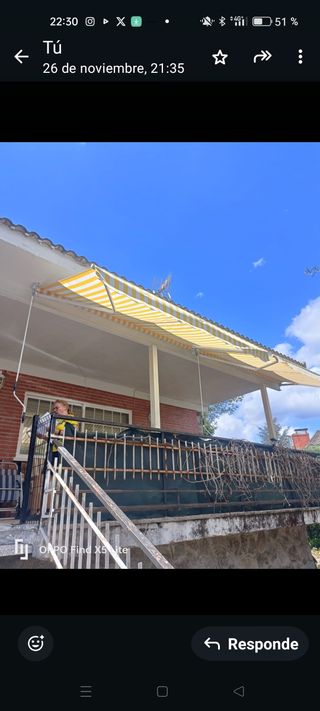 Montaje de Pergolas y Toldos