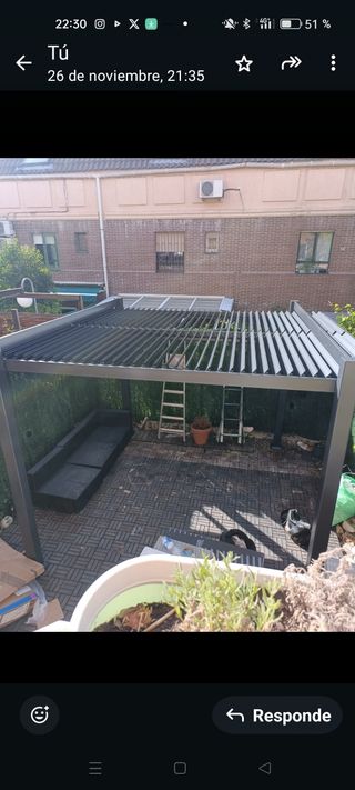 Montaje de Pergolas y Toldos