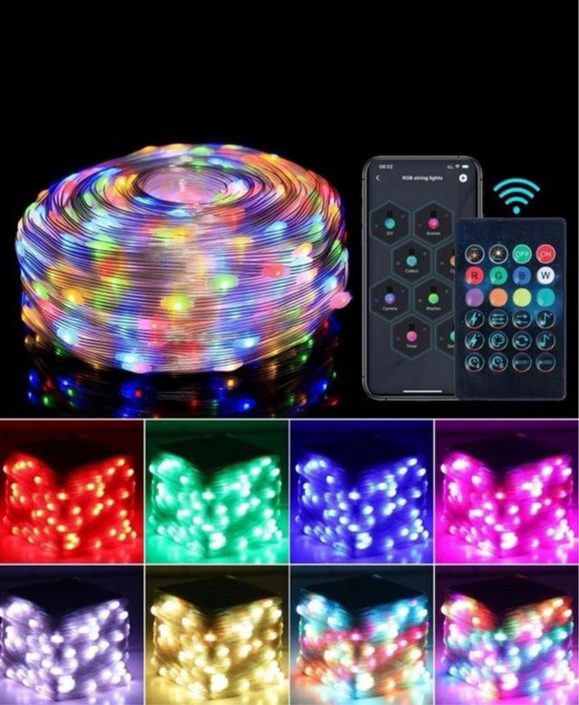 Luci intelligenti per alberi di Natale