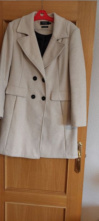 Abrigo mujer paño
