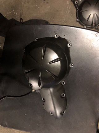 Tapas motor y embrague kawasaki er6