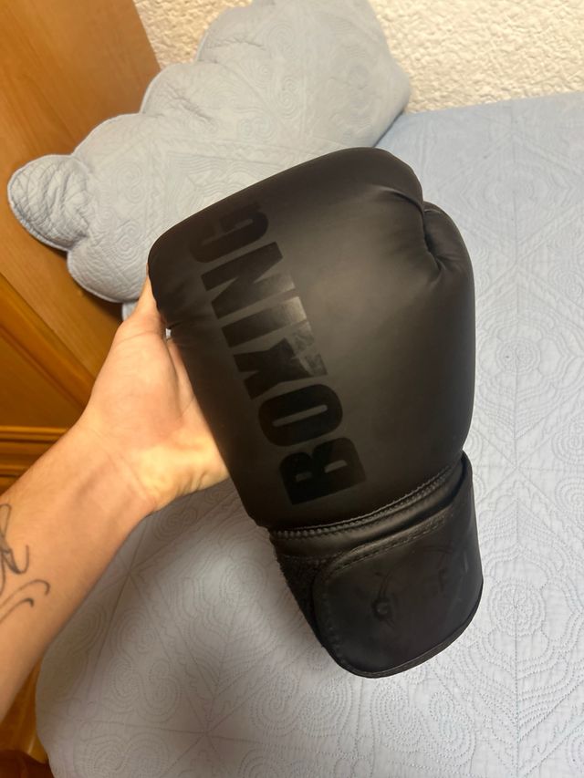 Guantes boxeo y vendaje