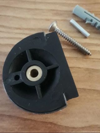 Tope de acero inox con tope para puertas