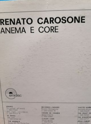 Disco Vinile 33 Giri LP.Renato Carosone