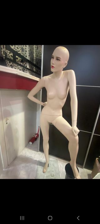 Maniquíes  vintage  tienda