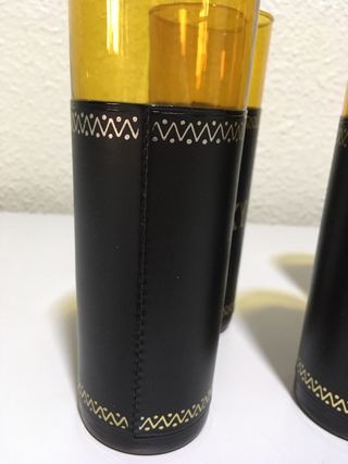 Juego 6 vasos de whisky vintage