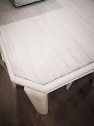 Mesa comedor blanca