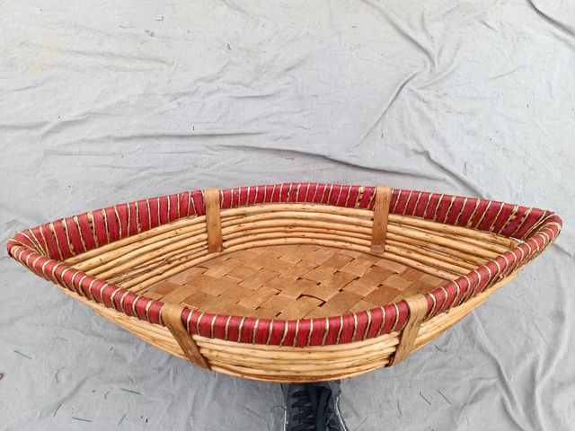 CESTINO PER BARCHE IN LEGNO