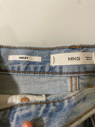 Minifalda vaquera XS de Mango