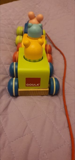 Trenino Goula legno bellissimo