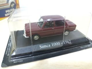 Coche Maqueta Simca 1000 (1962) escala 1/43