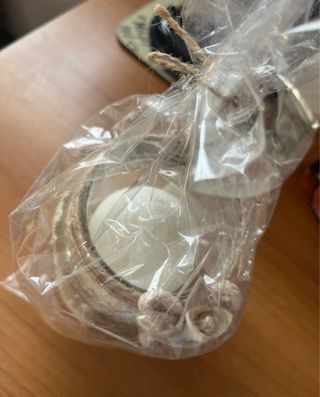 Candela e porta candela