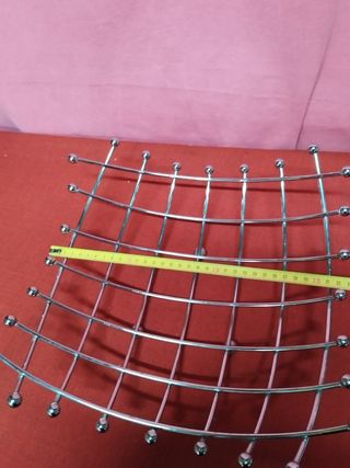 Portafrutta in acciaio inox design